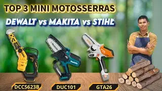 Top 3 Mini Motosserras a Bateria – Qual a melhor?