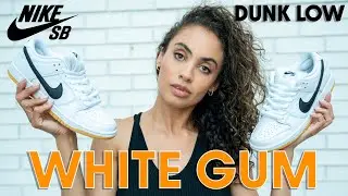 Качественная альтернатива Panda Dunk: обзор кроссовок Nike SB Dunk Low White Gum On Foot и как их стилизовать