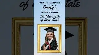 Graduation Video Invitation