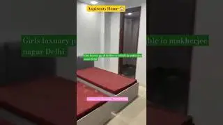 ##Girls pg all facilities available #best pg #hostel#ac rooms#upsc study room #tranding #viralvideos