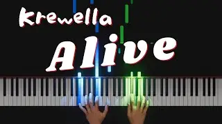 Krewella - Alive (Piano Cover) | AI Piano | Piano Lesson | Concert Creator | Piano Player