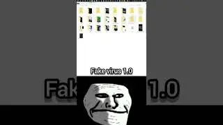 Fake virus 😆 #trending #hacks #youtube #youtubeshorts #tech #viral #technology #coding #cmdhack #cmd