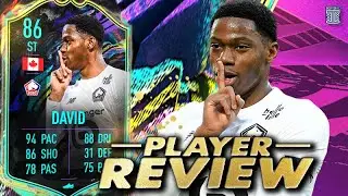 THE GOALSCORING MACHINE! 🦾🤖 🍁 - 86 FUTURE STARS JONATHON DAVID PLAYER REVIEW - FIFA 21 ULTIMATE TEAM