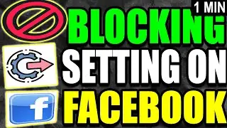 Blocking On FaceBook Tutorial (2025)