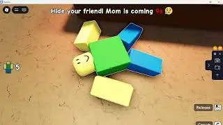 Let's hide some friends before mom finds out! #roblox