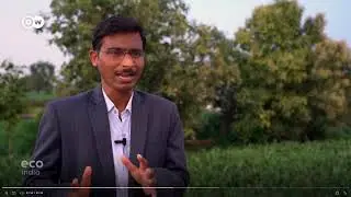 DW TV German television channel covered India's first  smart village Dhanora story