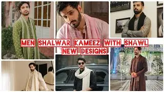 Men Shalwar kameez with shawl new designs Winter ❄️ New Collection 