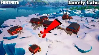 *NEW* LONELY LABS LOCATION GAMEPLAY - FORTNITE LOOTING GUIDE