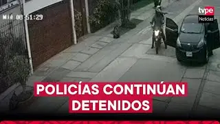 Polic&iacute;as que abatieron a delincuente tras intento de asalto contin&uacute;an detenidos #NoticiaDelD&iacute;a
