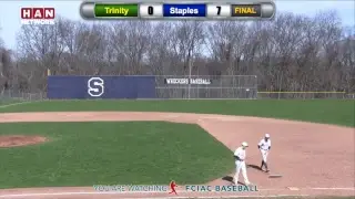 HAN Sports: Trinity Catholic at Staples Baseball 4.10.17
