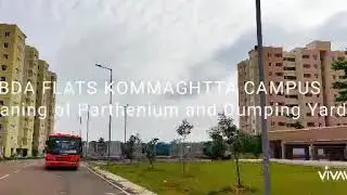 BDA Flats Kommaghtta Campus Bangalore| Campus Cleaning Activities | swachh bharat abhiyan Activities