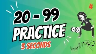 Schneller! Practice German numbers 20 - 99 part 4 #germannumbers #germanbasics #germanbeginners