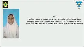 VISI DAN MISI CALON KETUA OSIS SMP NEGERI 3 GIRIMULYO 2023 (REVVA APRILLIA NINGRUM)