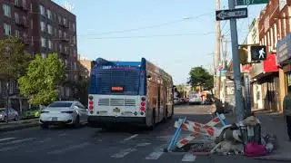 NICE Bus: Hempstead bound XN60 1967 N6X at 187 St/Hillside Av
