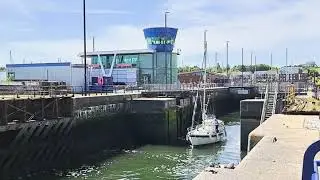 Royal Quays - North Shields - Passage through a lock
