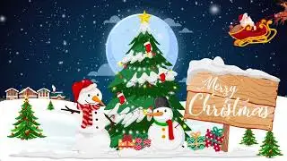 Merry Christmas Wishes | WhatsApp Status | Motion Graphics Animation