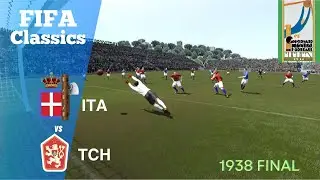 Italy vs Czechoslovakia 1938 WC Final Rematch (Classic Patch)  || FIFA 16