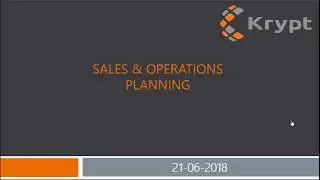S&OP Process