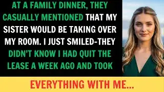 At A Family Dinner, They Casually Mentioned That My Sister Would…