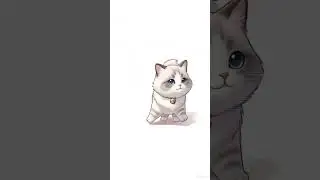 Sapphire Aura: Ragdoll Cat's Cosmic Prophecy - Animated Fantasy Short #FantasyAnimation