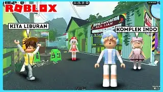 Aku Dan Adiku Menemukan Kampung Komplek Indo Di Roblox ft @Shasyaalala