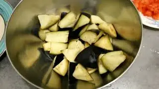 Carri bringelle/aubergine et sardine en bo&icirc;te rapide