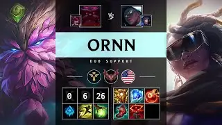 Ornn Support vs Senna - NA Grandmaster Patch 25.10