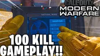 Modern Warfare 100 Kill NUKE Gameplay!!