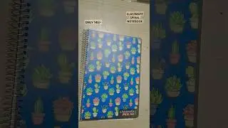 CLASSMATE SPIRAL NOTEBOOK 5 SUBJECT #amazon #viralvideo #shorts #classmate #music