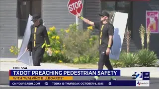 TxDOT's campaign in Odessa focuses on pedestrian safety