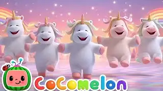 Five Little Unicorn 🦄 | Baa Baa! Join the Dance with Fun Animals | Animals Songs | Animal Party