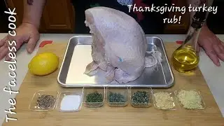 Thanksgiving day turkey rub - the best ever!