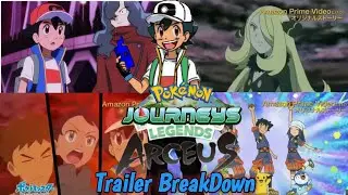 Pokemon Journeys Update | Pokemon Journeys Legends Arceus Arc Trailer BreakDown