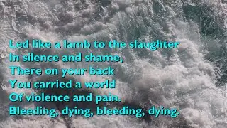 Led Like a Lamb to the Slaughter (He's Alive - 3vv+refrain) [with lyrics for congregations]