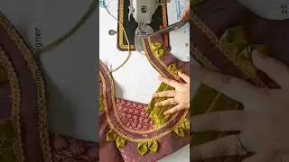 Latest model blouse back design cutting and stitching full tutorial #backdesign #shorts