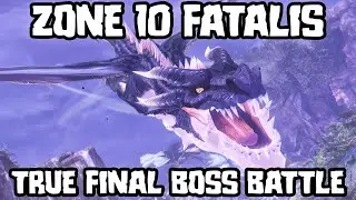 FATALIS TRUE FINAL BOSS ZONE 10 TRIAL ELDER'S LAIR CHALLENGE - MONSTER HUNTER STORIES 2 WOR