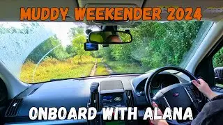 Freelander 2: Alana Doing A Lap Of The Lakeside Off Road Course At Muddy Weekender 2024