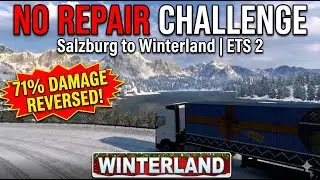 Driving Until It Fails: The No-Repair Challenge | Day 7: Winterland Portal Auto-Repaired My Truck!