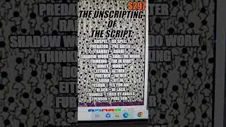 THE UNVEILING AND THE UNSCRIPTING OF THE DEMON/DAEMON/DEMAN/AMEN =;BOOK AND 7 HOUR SCRIPT