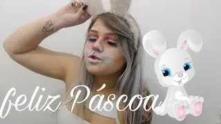 MAKEUP DE COELHO TUTORIAL /da gringa TINA HALADA 😱