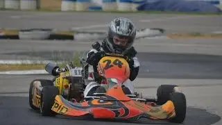 Kart Racing- Briggs and Honda Clone - on board with Jarret Voorhies