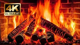 🔥 Успокаивающая атмосфера камина: ровное горение дров и домашняя атмосфера для спа-салона