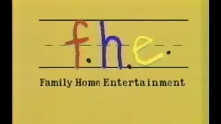 Family Home Entertainment f.h.e. logo on vhs