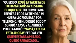 ＂Querido Robé La Tarjeta De Tu Mamá Y Estaba Bloqueada! Fui Humillada En La Tienda＂ Lloraba Mi N