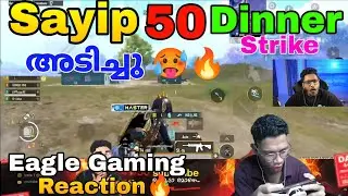 Sayip op 50 dinner 🥵🔥 Eagle Gaming Reaction🔥🫂 career change 😱 നിങ്ങൾ കണ്ടോ 😍🥹
