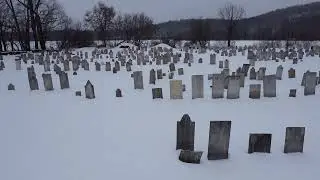 Revolutionary War Cemetery Salem NY Fly Over Specta Mini Drone #cemetery
