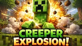 💥 Creeper Explosion! 💥
