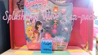 Splashlings Wave 3 12-Pack Unboxing