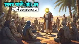 হযরত আলী (রাঃ) এর চারটি বিস্ময়কর কাহিনী | ইসলামিক কাহিনী | ইসলামিক ভিডিও