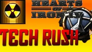 Hearts of Iron 4 How to Tech Rush as USA (HOI4 Research Rush Tutorial)